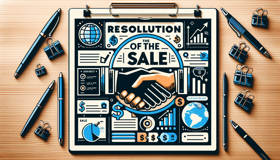 de la resolución de la venta