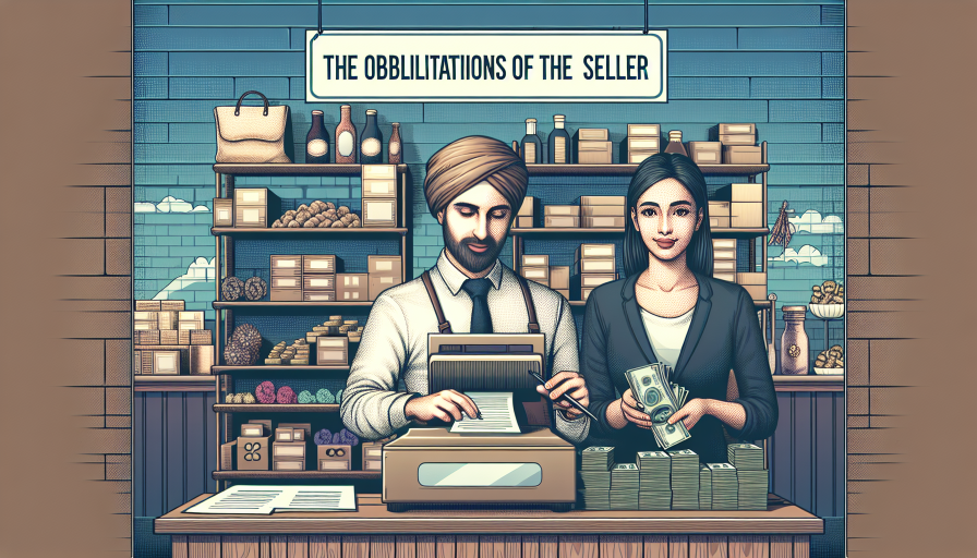 De las obligaciones del vendedor