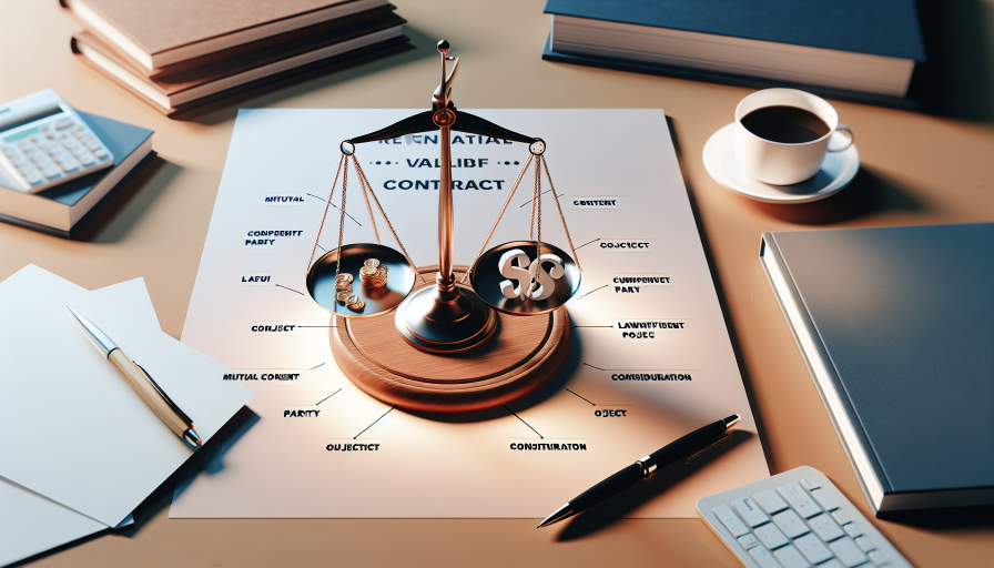 de los requisitos esenciales para la validez de los contratos